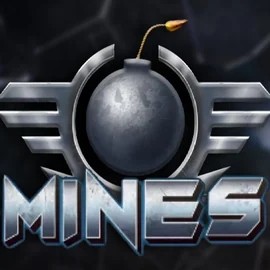 Mines logo by Turbo Games at Boomzino Casino