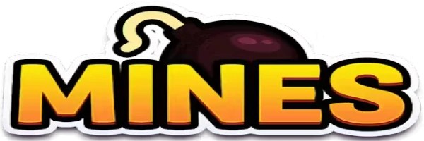 Mines slot logo by Turbo Games at Boomzino Casino
