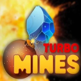 Turbo Mines slot icon by Turbo Games, available at Boomzino Casino